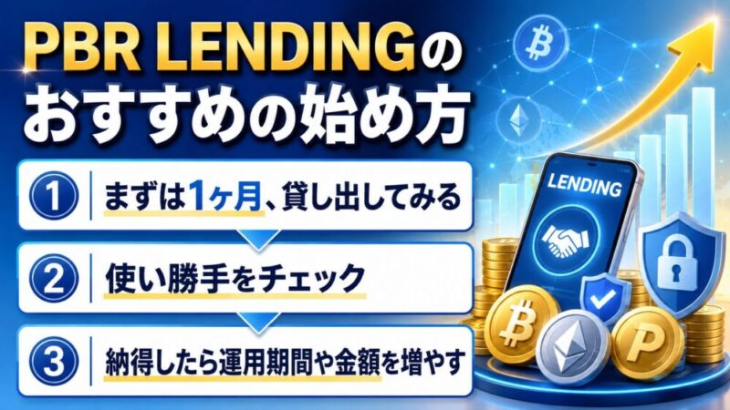 PBR LENDING 始め方